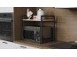 Помощна етажерка за кухня Kitchen 303 (сан марино/черно)